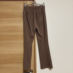 【服類2着目から1着毎100円引き】レディース　サイドスリットフレアパンツの画像
