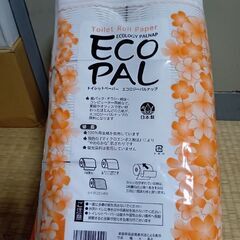 トイレットペーパー 「エコロジーパルナップ ダブル 2枚重ね30m 12ロール」の画像