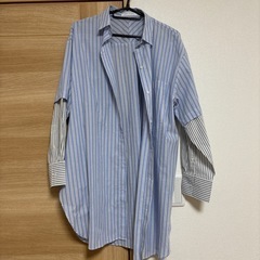 【服類2着目から1着毎100円引き】レディース　ストライプシャツ