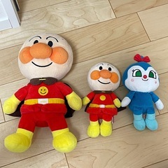 【最安値】アンパンマン5点セット♡ぬいぐるみ ボール 宝箱の画像