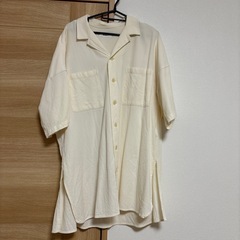 【服類2着目から1着毎100円引き】レディースオーバーサイズ半袖シャツ
