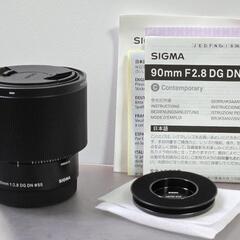 [店頭展示品]SIGMA 90mm F2.8 DG DN Con...