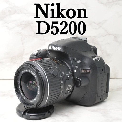 ショット数少なめ❣️Nikon D5200⭐️スマホ転送 自撮り ニコン