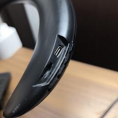 ネックスピーカーUSB-C ややジャンクMicroSDBluetooth対応の画像