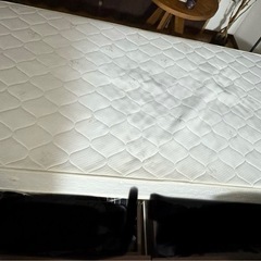 シングルベッド　マットレス付き　の画像