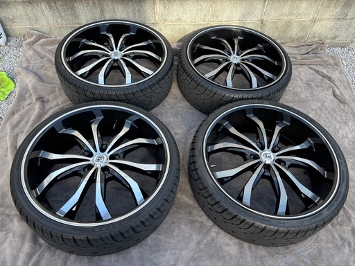 美品 LEXANI LUST 24インチ ホイール レグザー二 4本