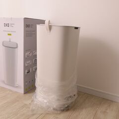 【未使用】EKO MORANDI スマートセンサービン 30L ホワイト 自動開閉ゴミ箱 EK6288の画像