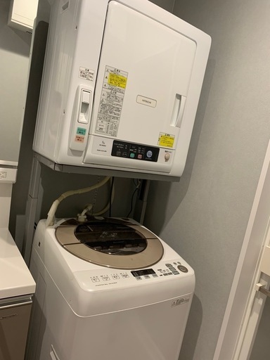 日立乾燥機 +のびのびスタンド (くゆり) 石橋阪大前の生活家電