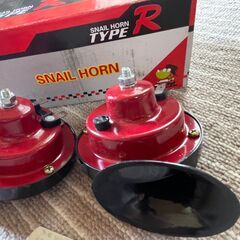 SNAIL HORN TYPE R  未使用品の画像
