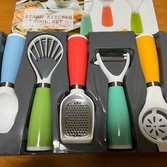 スタンドキッチンツール5点セットの画像