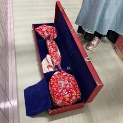 【ジャンク品】三味線 和楽器 弦楽器 長唄 木製 ケース付き 現状品の画像