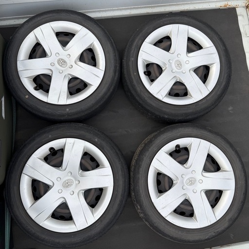 トヨタ ラクティス 純正ホイール 5穴 タイヤ溝なし