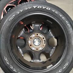 ハイエース　タイヤ　ホイール　裏組　215/60r17の画像