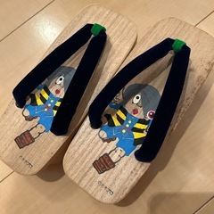 新品未使用　鬼太郎　下駄の画像
