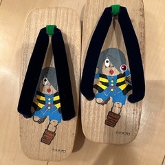 新品未使用　鬼太郎　下駄の画像