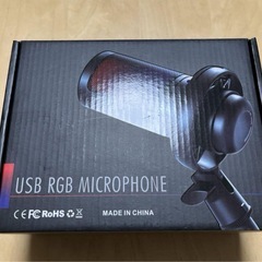 マイク USB コンデンサーマイク ゲーミングマイク PS4/PS5対応　未使用の画像