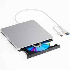 外付け DVDドライブ USB3.0 type-c 外付け光学ド...