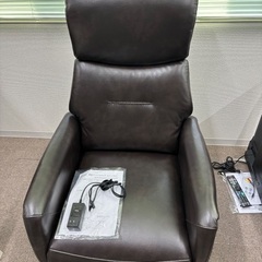 超美品☆使用激短☆1Pソファ☆電動リクライニング☆ダークブラウン色☆