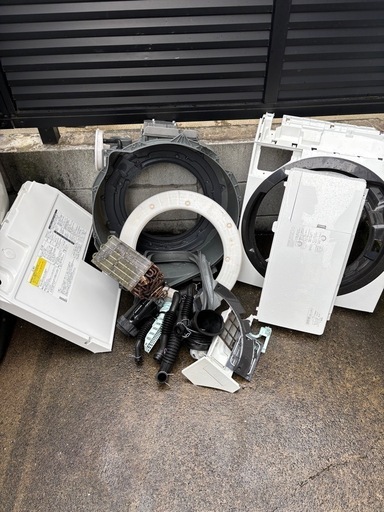 【取引中】【分解洗浄・消耗品交換済み】パナソニック　ドラム式洗濯機  NA-VX8600L 洗濯10kg 乾燥 6kg 左開き  Vベ