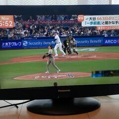 パナソニックテレビ 26インチ ビエラ 2010年製の画像