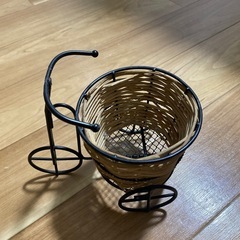 植木の麻ロープカゴセットの画像