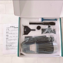 ハンディクリーナー ミニ掃除機 車用掃除機 多機能 コードレス カークリーナーの画像