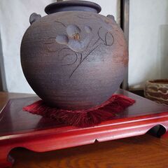 壺　昭和レトロの画像
