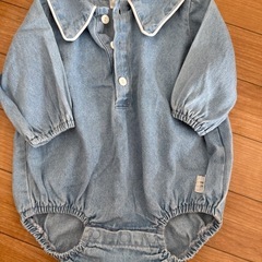 ベビー服60-70ロンパース、7分丈ズボン