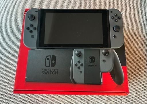 送料無料キャンペーン NINTENDO Switch 東船橋のテレビゲーム (たかたけ) グレー美品 Nintendo Switch