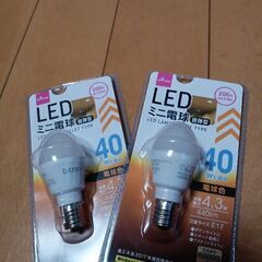 新品　電球2つ