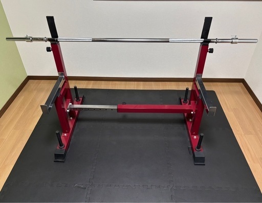 【IROTEC】バーベルセット&【FIELDOOR】セーフティーバー