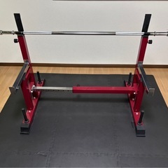 IROTEC】バーベルセット&【FIELDOOR】セーフティーバー