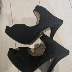 値下げしました！只今取引可能！ヒール☆LLサイズの画像