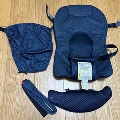【美品】Aprica  コアラウルトラメッシュ　デニムブルーの画像