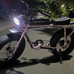 電動アシスト自転車　ピンク　2