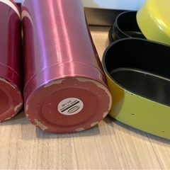 水筒＆お弁当箱の画像