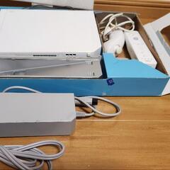 Wii　白　ソフトや通信機器付けますの画像