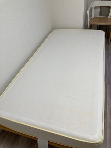 無印良品　MUJI ベッド　マットレス　ベッドフレーム下収納　引出し付き