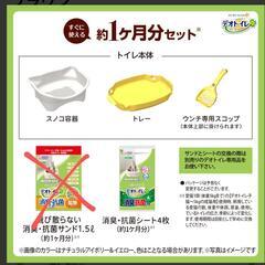 美品 猫用 システムトイレの画像