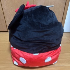 ミニーちゃん 丸型クッションの画像