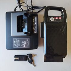 【美品】Panasonic パナソニック 電動アシスト自転車 Gyutto BE-ELAE033G ラクイック搭載 ギュット・アニーズ・EX 20型 マットオリーブ バッテリー16Ah 電動自転車 プレミアムリアチャイルドシート キーレスモデルの画像