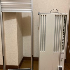 コロナ ルームエアコン ウインド形冷房専用 2018年製　窓枠付き
