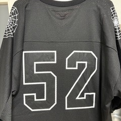 値下げしてます！Supreme Spiderweb Football Jersey "Black"新品未使用の画像