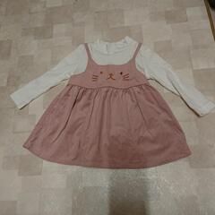 ねこチェニック①95cm
