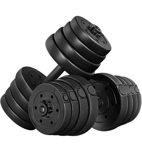 未使用】可変式ダンベル ダンベル 2x15KG (R2) 豊洲の