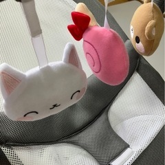 【美品】ベビーバウンサーES シルバーグレーの画像