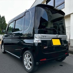 フル装備☆Bluetoothナビ付き☆月々9千円〜分割可❗️車検2年付き！【名義変更代込み】広い車内！大人気‼️ダイハツ タントカスタム☆Bluetoothナビ付き☆走行中DVD見れます☆便利なバックカメラ付き☆純正アルミ☆事故修復歴無し☆電動スライドドア☆ドライブレコーダー☆そのまま乗って帰れます！の画像