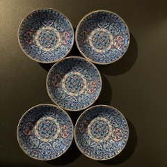 【有田焼】 やまと窯 小皿 5枚セット 醤油皿 デザート皿 の画像