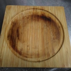 スキレット　19.5cm 鉄製　ゲタ付きの画像
