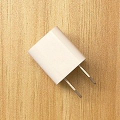 美品 Apple純正 iPhone USB充電器 コンセント 充...